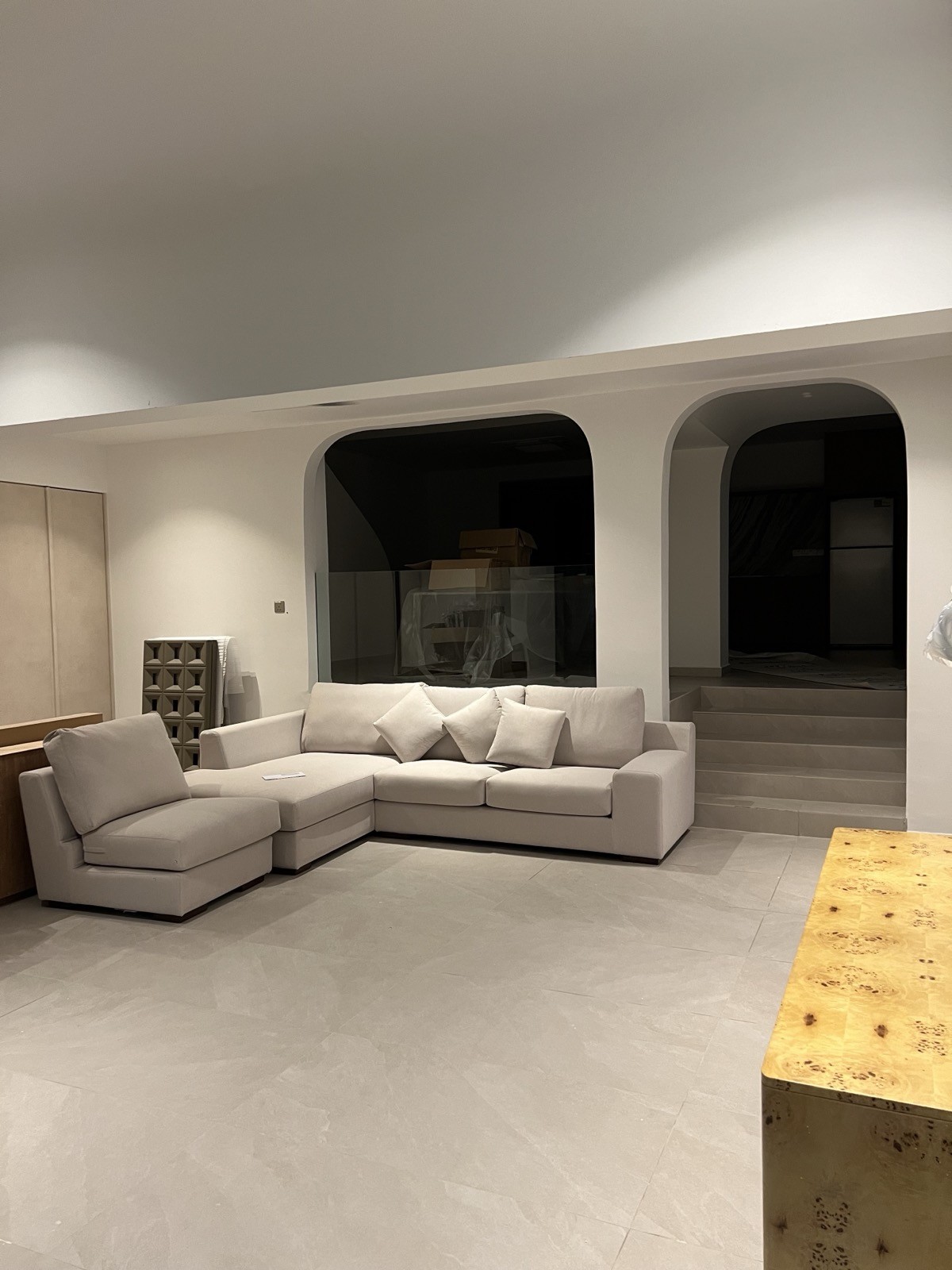 Post renovation deep cleaning living room Singapore